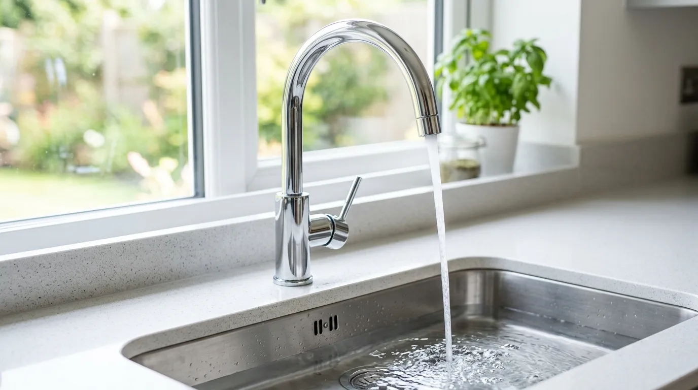 Local Plumbing Master Pros same day plumber fixing a faucet in Milton, KS